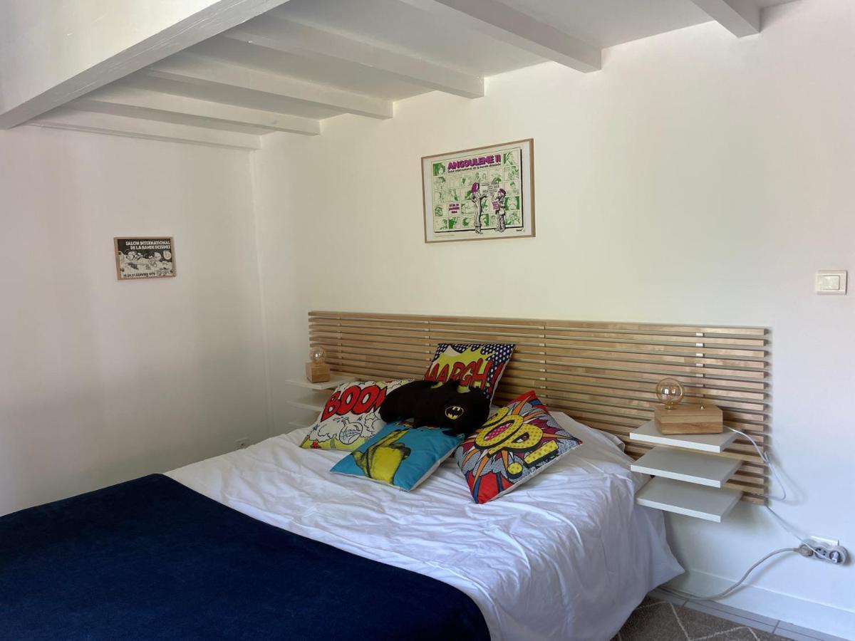 Merig'Home Chambre Bd Climatisee Dans Maison Avec Piscine Au Calme En Ville, Sdb & Toilettes Prives Ангулем Екстер'єр фото